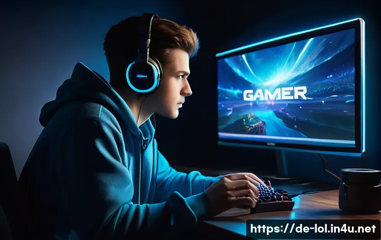 LOL 한정판 스킨 입수 방법 - **Prompt:** A young, enthusiastic gamer, fully clothed in comfortable everyday wear like a hoodie an...